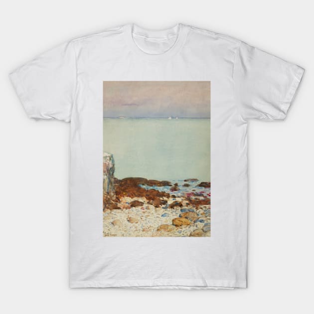 Low Tide, Isles Of Shoals by Childe Hassam T-Shirt by Classic Art Stall